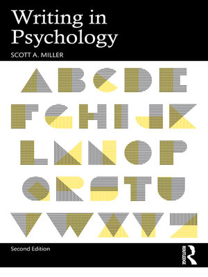 cover image of Writing in Psychology